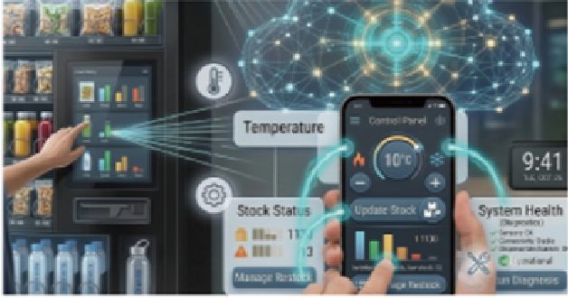 IoT 기반 실시간 원격관리 — 스마트폰으로 온도·재고 확인